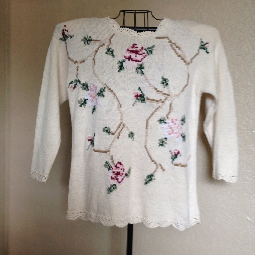 Vintage Shenanigans Women Sweater Long Sleeve, S